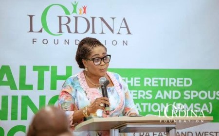 First Lady Lordina Mahama Organizes Free Health Screening