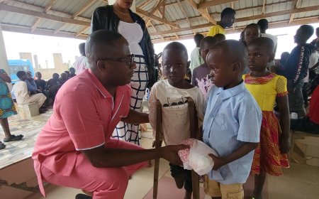 FRAPOH LINKS CEO Donates Essentials to Royal Seed Home in Kasoa