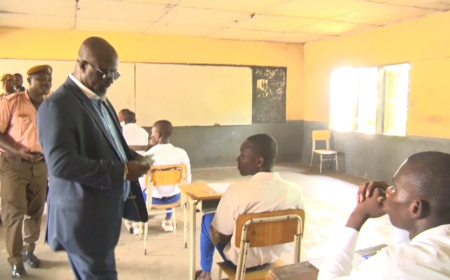 Five Inmates Sit for 2025 BECE from Kumasi Central Prison