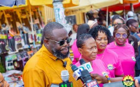 Women MPs Visit AMA and Makola Market, Pledge Support to Market Women