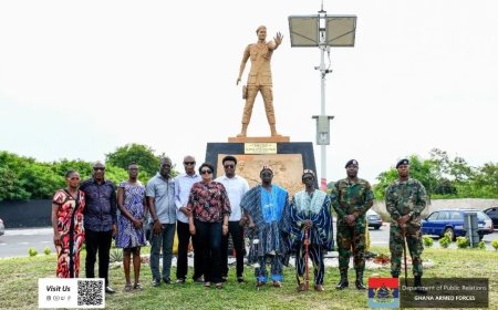 Family of Late Major Mahama Holds Wreath-Laying Ceremony to Mark 8th Anniversary