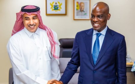 Qatar Ambassador, Education Minister Discuss Stronger Ties; Islamic Medical School Planned for Northern Ghana