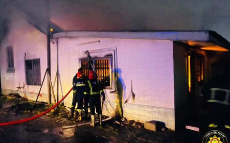 GNFS Swiftly Contain Fire at Korle Bu Medical School Laboratory, Nearby Buildings Saved