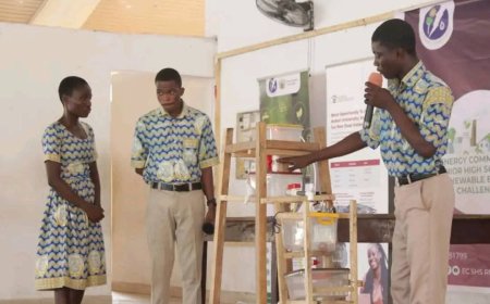 Adidome SHS Wins 2025 Volta Regional Renewable Energy Challenge with Plastic Waste Innovation