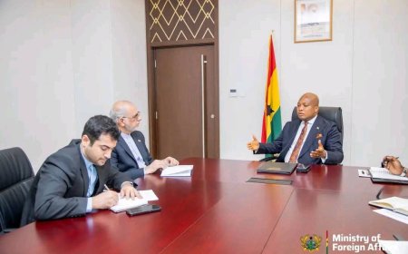 Okudzeto Ablakwa Engages Israeli and Iranian Envoys on Ghana’s Evacuation Efforts and Calls for Ceasefire