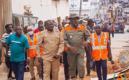 NADMO Inspects Cape Coast Disaster Sites, Moves to Demolish Unsafe Buildings