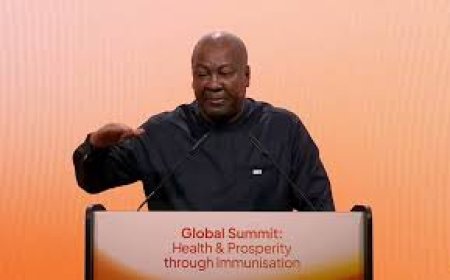 President Mahama Calls for Moral Choice Between Saving Lives and Warfare at Gavi Vaccine Alliance Conference