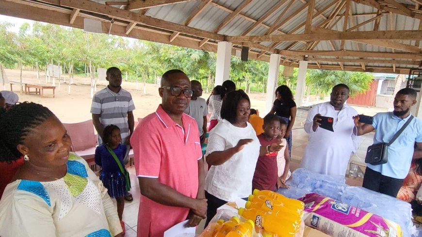 FRAPOH LINKS CEO Donates Essentials to Royal Seed Home in Kasoa