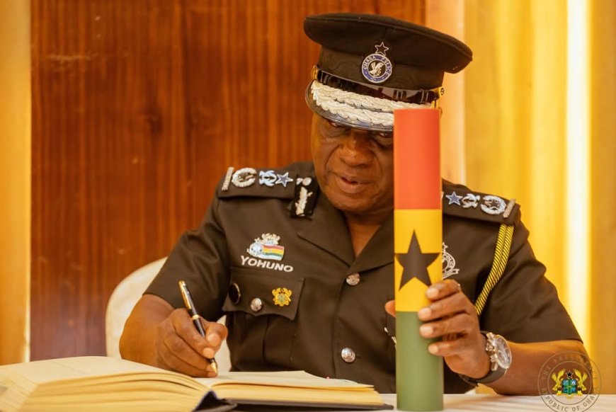 President Mahama Swears In Vice President Naana Jane Opoku-Agyemang and Police Council Members