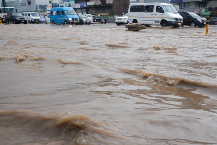 Floods Cut Off Ofankor Barrier Stretch After Heavy Downpour