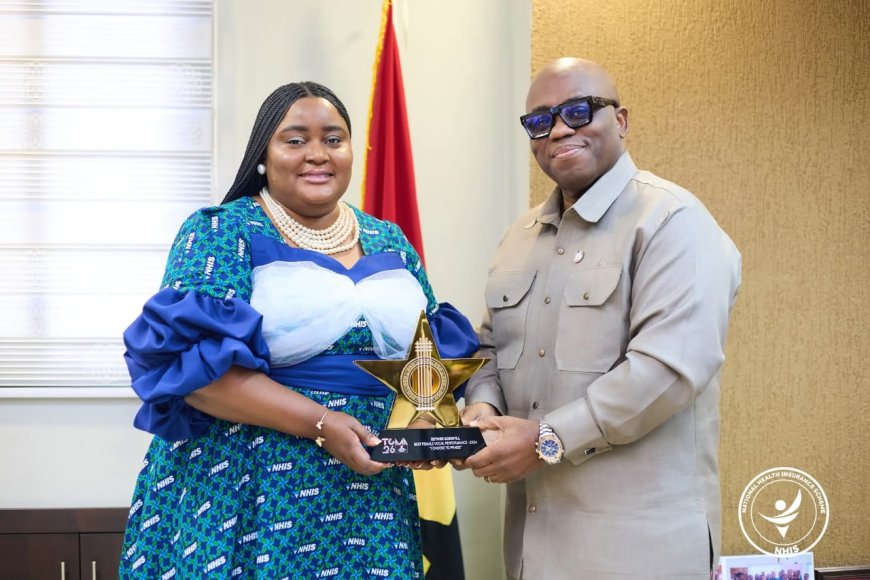 NHIA’s Esther Godwyll Dedicates TGMA Award to Authority in Courtesy Visit to CEO