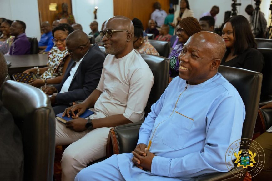 President Reaffirms Commitment to Teachers' Welfare During GNAT Courtesy Call