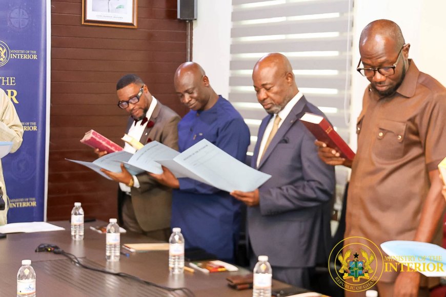 Interior Minister Inaugurates Gaming Commission Board to Boost Industry Reforms
