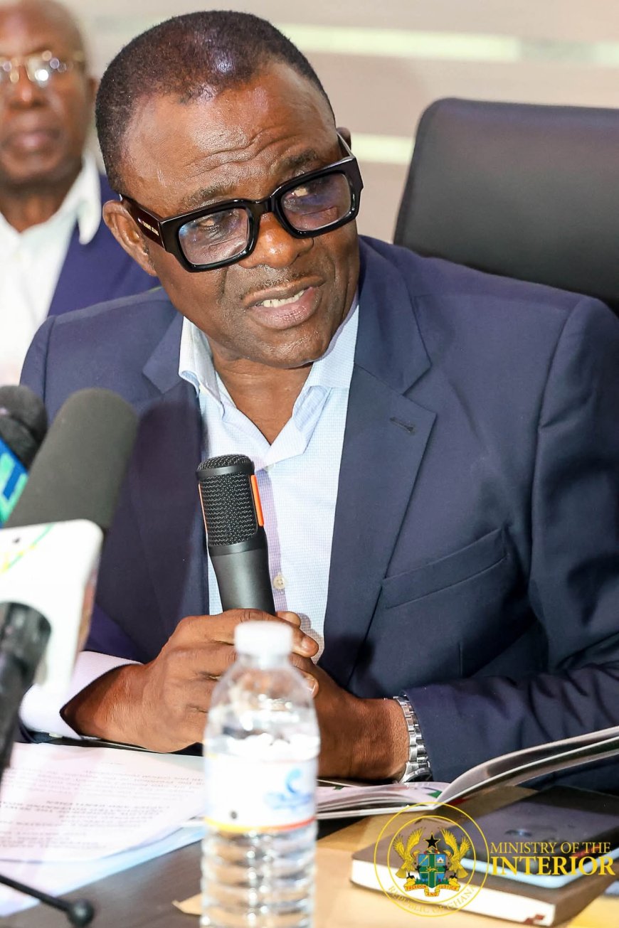 Interior Minister Inaugurates NACOC Board, Urges Action Against Illicit Drug Trafficking