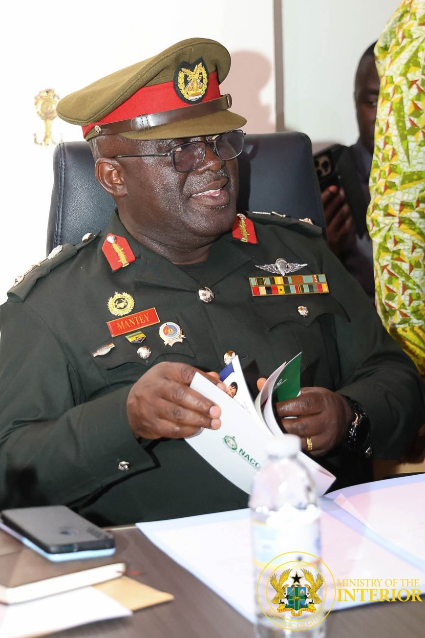 Interior Minister Inaugurates NACOC Board, Urges Action Against Illicit Drug Trafficking