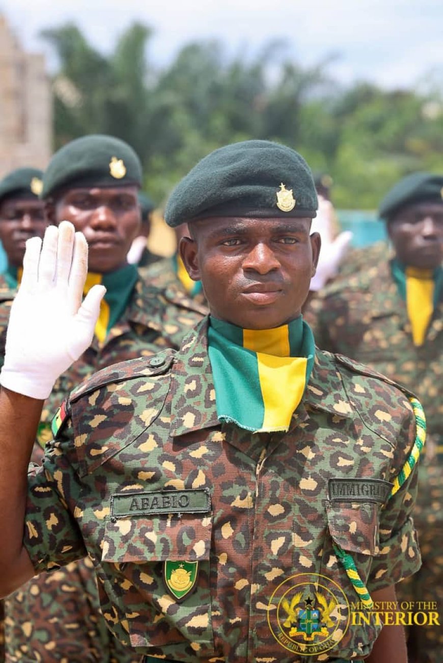 Interior Minister Charges Immigration Recruits to Uphold Integrity and Discipline