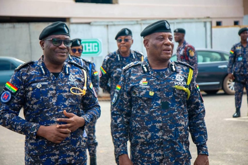 IGP and POMAB Applaud Police Hospital Staff for Exceptional Service During GRNMA Strike