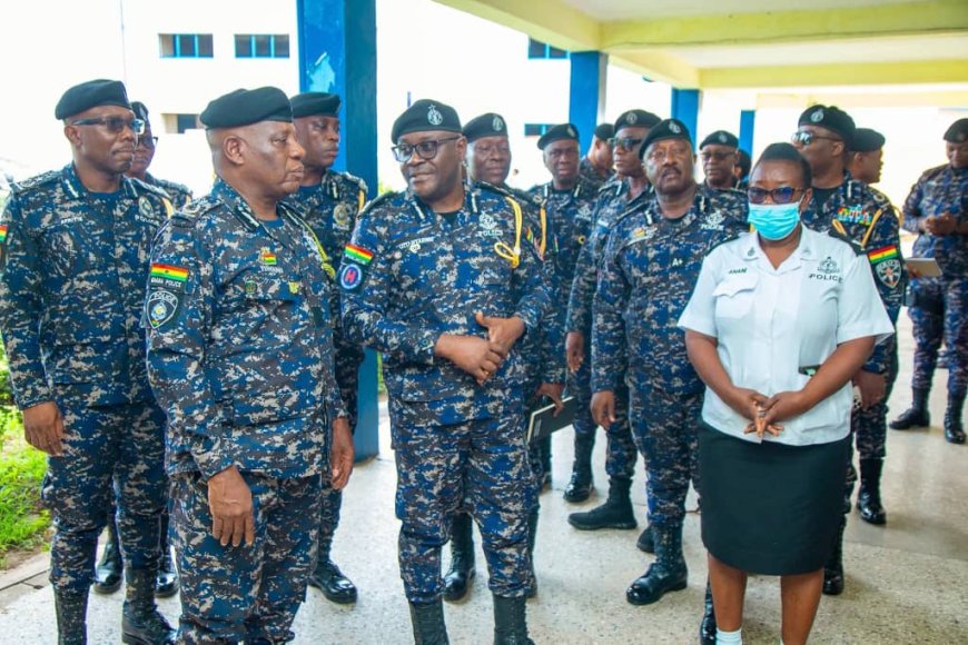 IGP and POMAB Applaud Police Hospital Staff for Exceptional Service During GRNMA Strike
