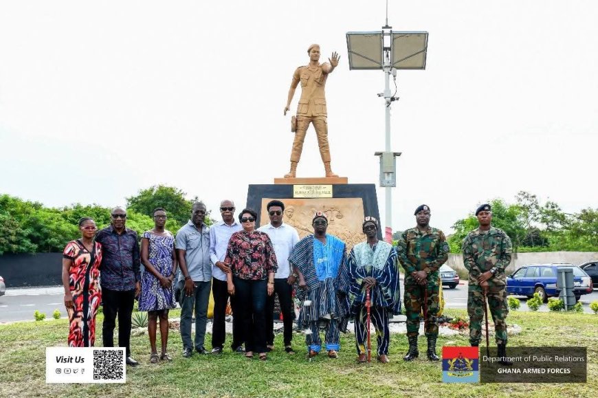 Family of Late Major Mahama Holds Wreath-Laying Ceremony to Mark 8th Anniversary