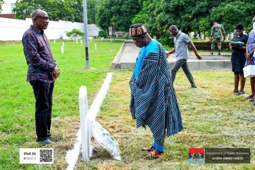 Family of Late Major Mahama Holds Wreath-Laying Ceremony to Mark 8th Anniversary