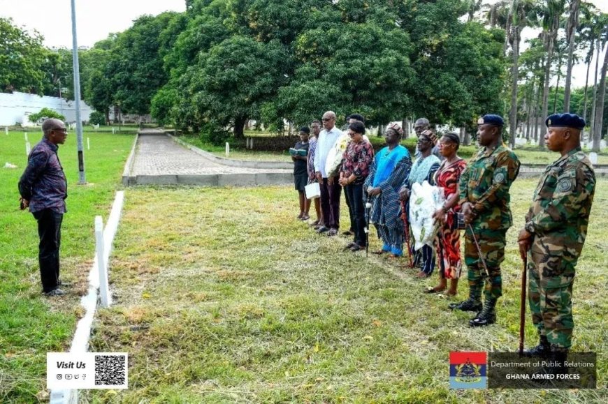 Family of Late Major Mahama Holds Wreath-Laying Ceremony to Mark 8th Anniversary