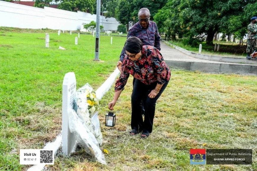 Family of Late Major Mahama Holds Wreath-Laying Ceremony to Mark 8th Anniversary