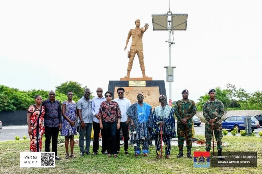 Family of Late Major Mahama Holds Wreath-Laying Ceremony to Mark 8th Anniversary