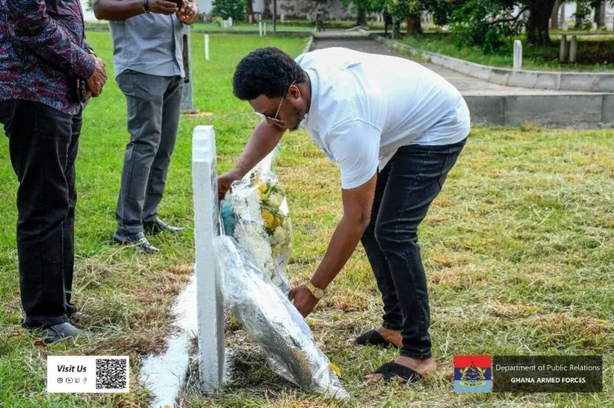 Family of Late Major Mahama Holds Wreath-Laying Ceremony to Mark 8th Anniversary