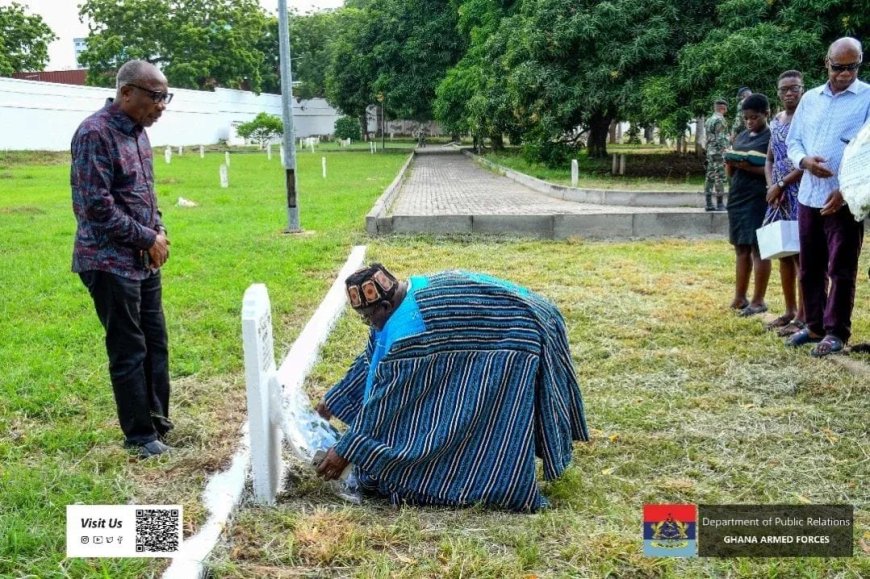 Family of Late Major Mahama Holds Wreath-Laying Ceremony to Mark 8th Anniversary