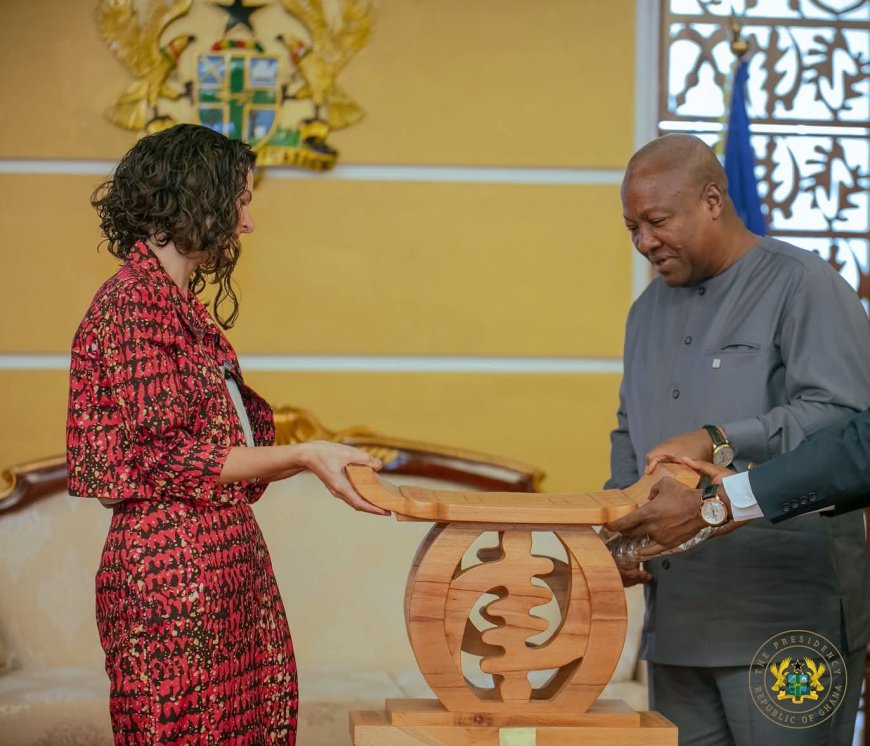 President Bids Farewell to UK High Commissioner, Highlights Strong Ghana-UK Partnership and Economic Gains