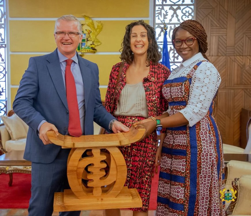 President Bids Farewell to UK High Commissioner, Highlights Strong Ghana-UK Partnership and Economic Gains