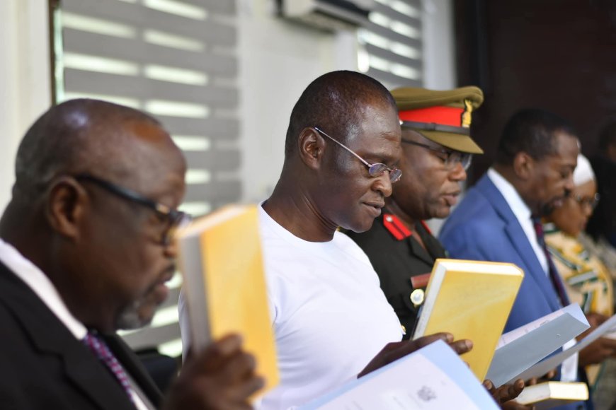 Interior Minister Swears In 15-Member NADMO Governing Council