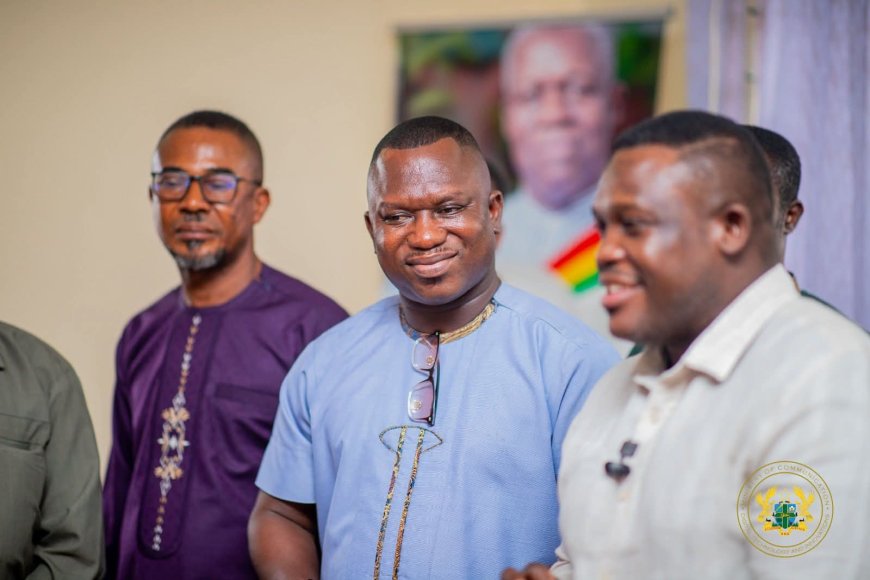 Minister Tours Volta Region Girls-in-ICT Centres, Promotes Digital Skills and STEM Education