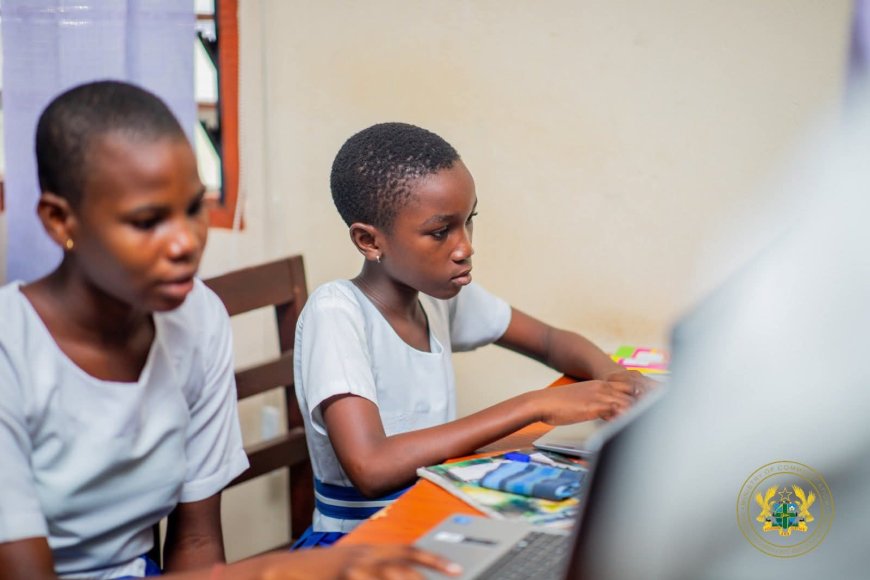 Minister Tours Volta Region Girls-in-ICT Centres, Promotes Digital Skills and STEM Education