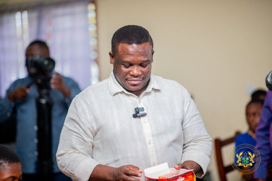 Minister Tours Volta Region Girls-in-ICT Centres, Promotes Digital Skills and STEM Education