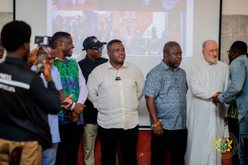 Minister Tours Volta Region Girls-in-ICT Centres, Promotes Digital Skills and STEM Education