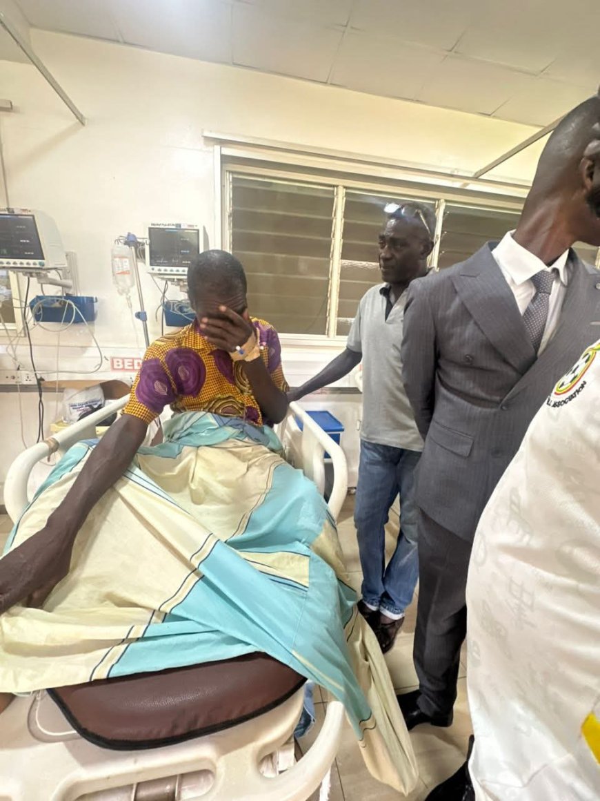 Sunyani East MP Condemns Armed Robbery Attack, Assures Swift Road Fix and Security Reinforcement