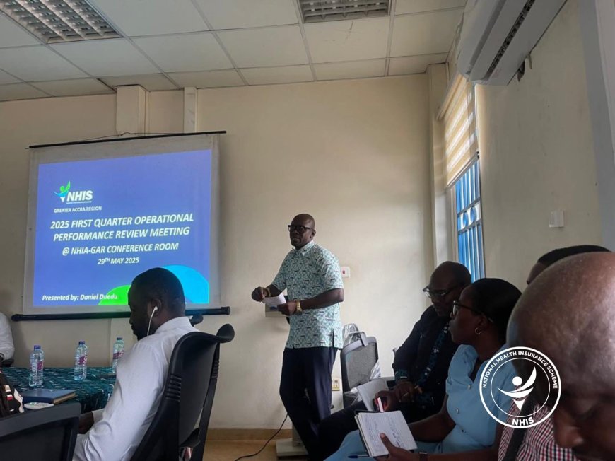 NHIA Greater Accra Reviews Q1 Progress, Rallies Toward Universal Health Coverage