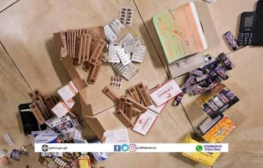 19 Arrested Over Robbery, Drug Offenses at Dominase Onion Market