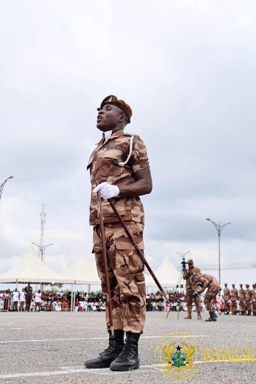 Interior Minister Advocates Correctional Reform at Prisons Passing-Out Parade