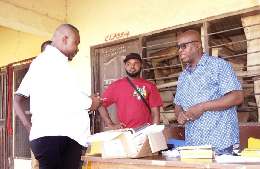 Dr. Emmanuel Appoh Mensah Encourages BECE Candidates in Gomoa East