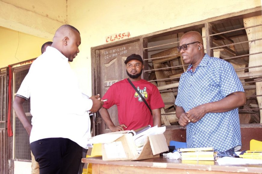 Dr. Emmanuel Appoh Mensah Encourages BECE Candidates in Gomoa East