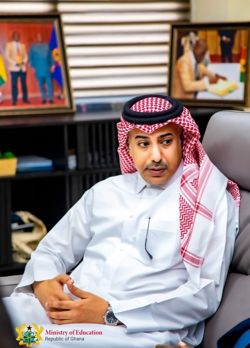 Qatar Ambassador, Education Minister Discuss Stronger Ties; Islamic Medical School Planned for Northern Ghana