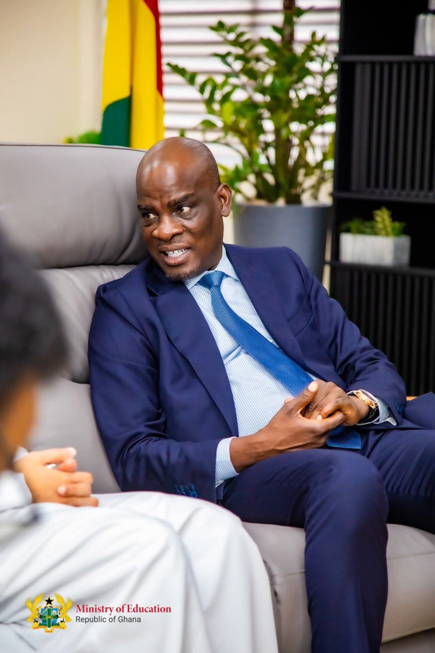 Qatar Ambassador, Education Minister Discuss Stronger Ties; Islamic Medical School Planned for Northern Ghana