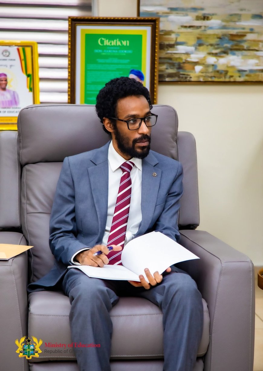 Qatar Ambassador, Education Minister Discuss Stronger Ties; Islamic Medical School Planned for Northern Ghana