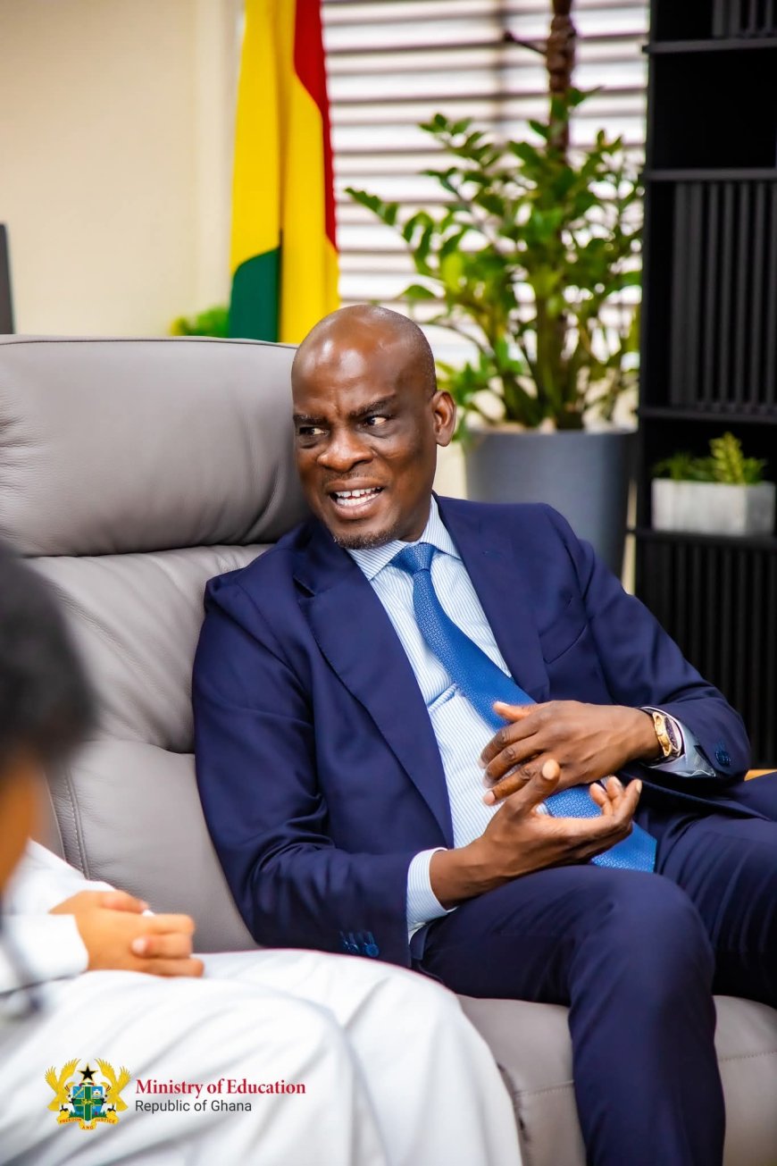 Qatar Ambassador, Education Minister Discuss Stronger Ties; Islamic Medical School Planned for Northern Ghana