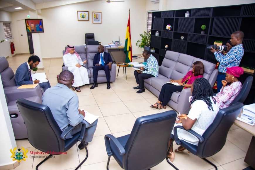 Qatar Ambassador, Education Minister Discuss Stronger Ties; Islamic Medical School Planned for Northern Ghana