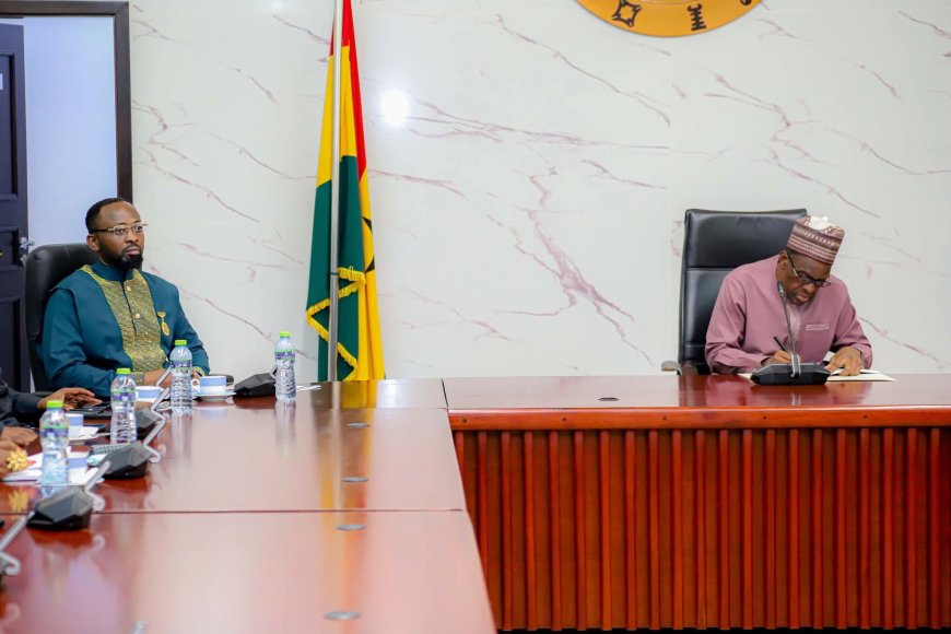 Amb. Bishop Sam Owusu, Peace Advocates Visit Speaker Bagbin to Advance National Peace Agenda