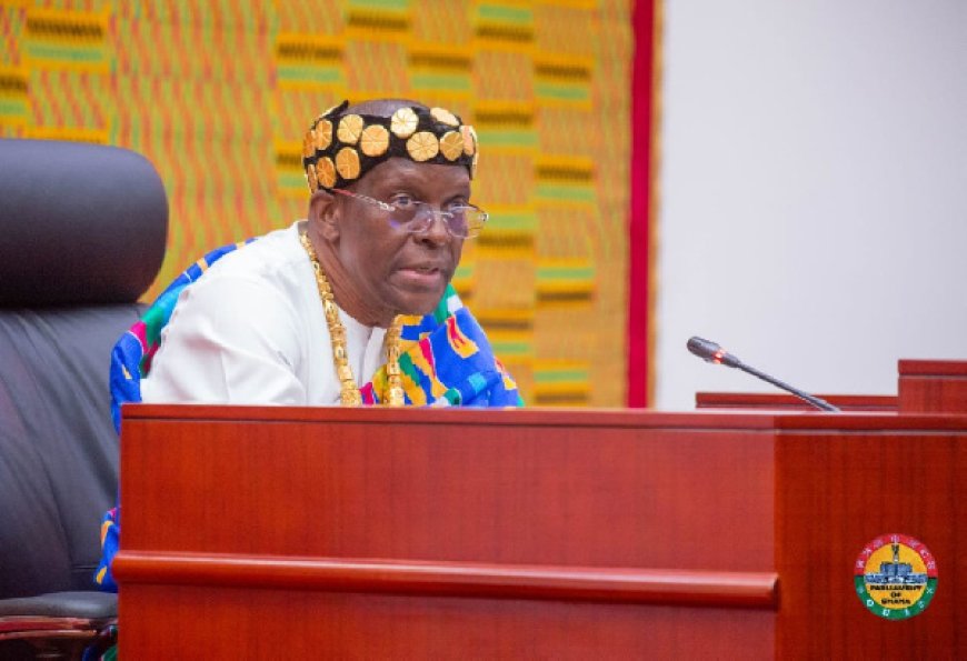 Bagbin Condemns Political Violence, Calls for Unity Ahead of National Day of Prayer