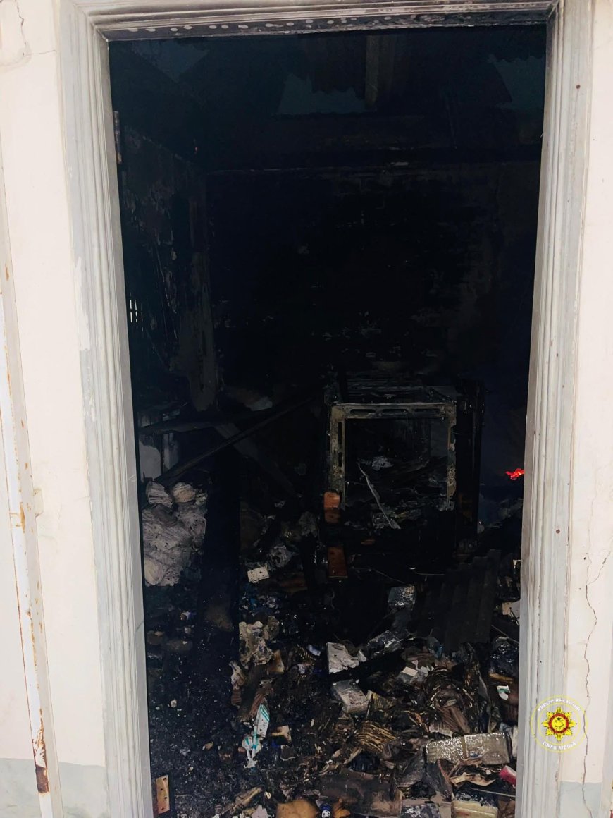 GNFS Swiftly Contain Fire at Korle Bu Medical School Laboratory, Nearby Buildings Saved